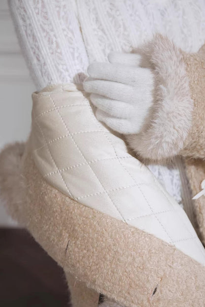 California Sunset Wool Hooded Coat