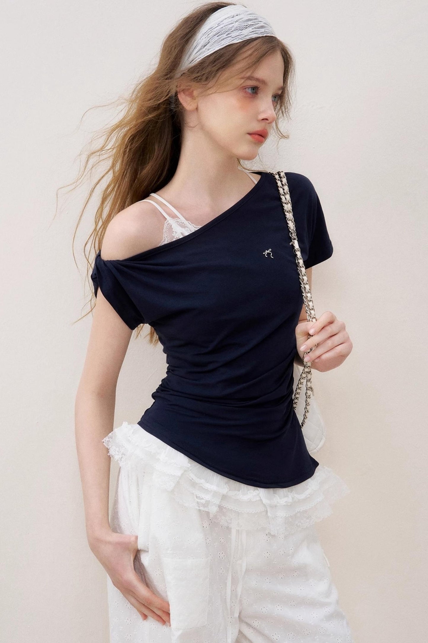 Lace Embrace Wide Leg Trousers