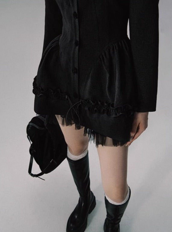 A-line skirt dress