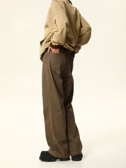 American Retro Brown Pants