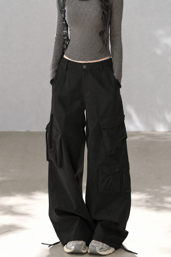Heavy-Duty Leather Workwear Pants