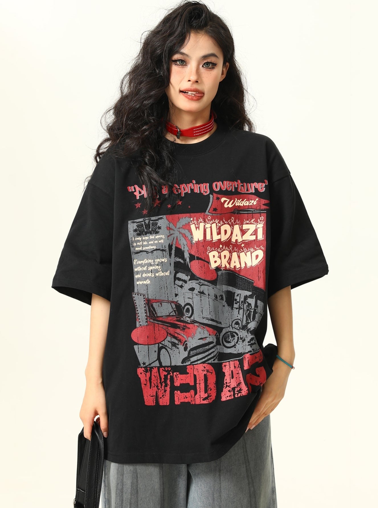 Niche Printed Trendy T-Shirt