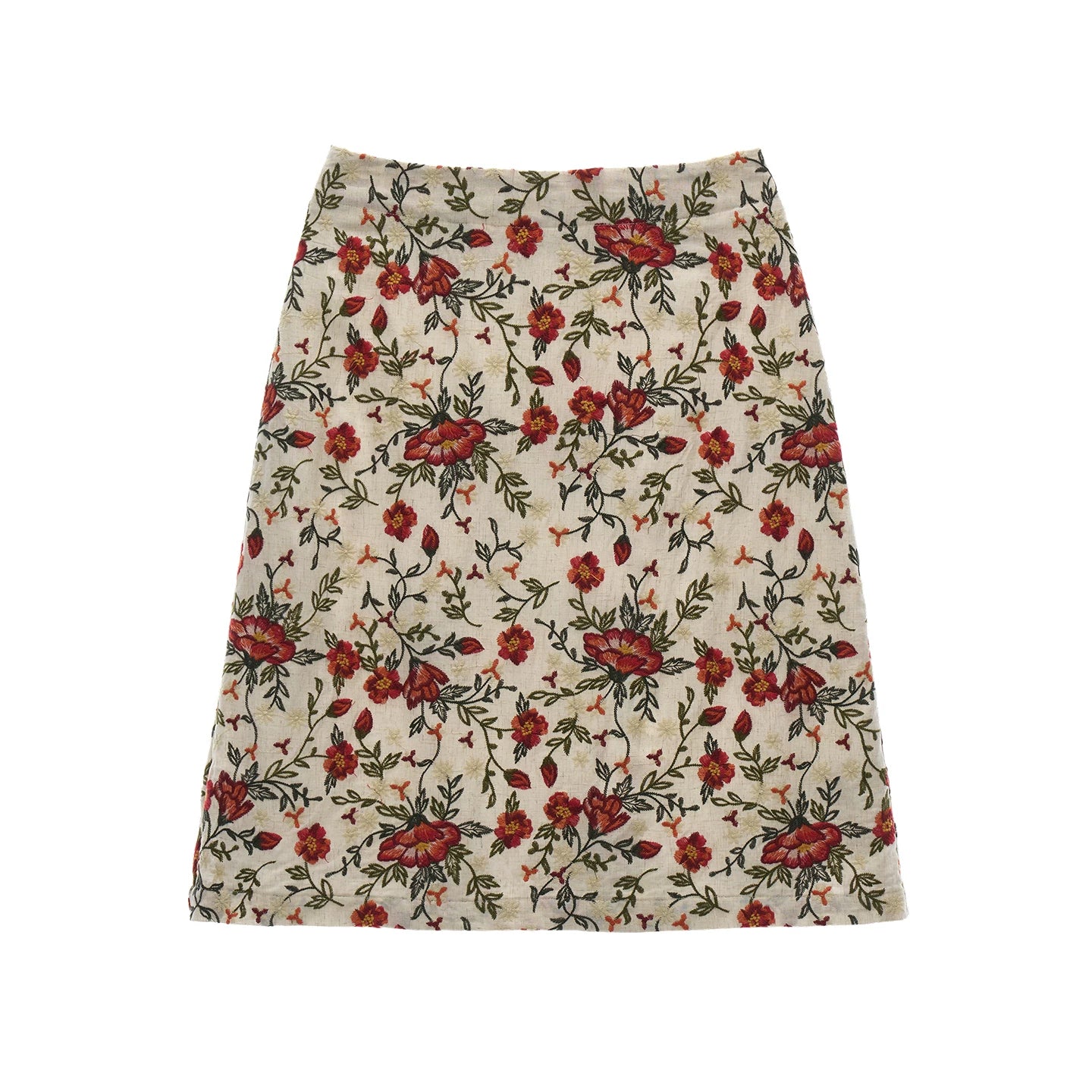 Floral Embroidered Ruffled Camisole Top Set-Up