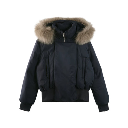 White Duck Hooded Jacket