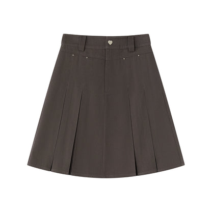 Perfect Cocoa A-line Skirt
