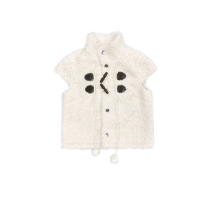 Fragile Holiday Fur Vest