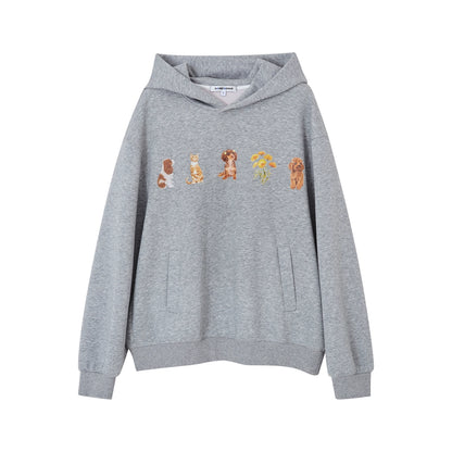 Cute Pet Party Hooded Top
