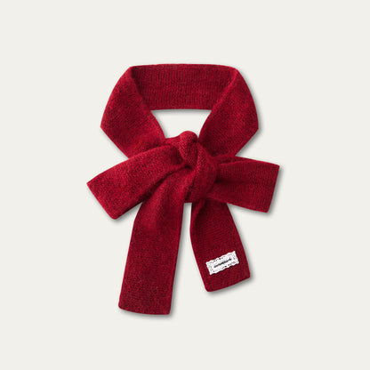 Retro Knitted Long Strip Scarf