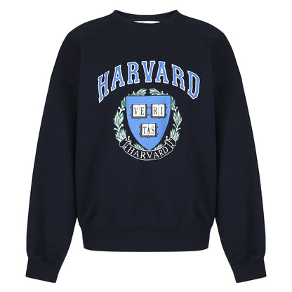 Retro Preppy Navy Top