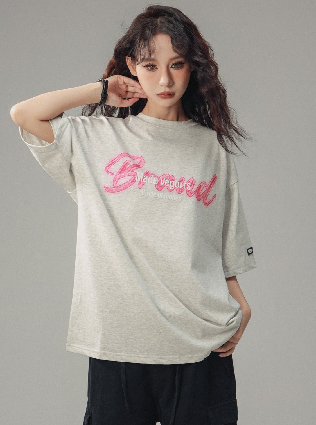 American Graffiti Crew Neck Top