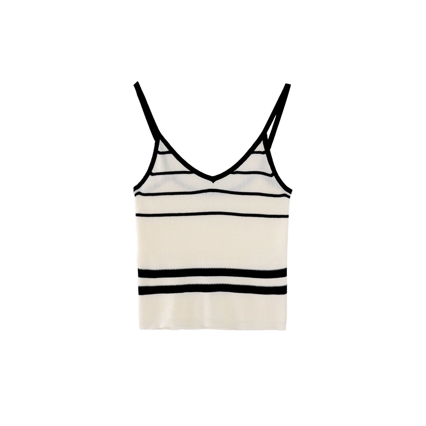 Striped Knit Jacket Set-Up