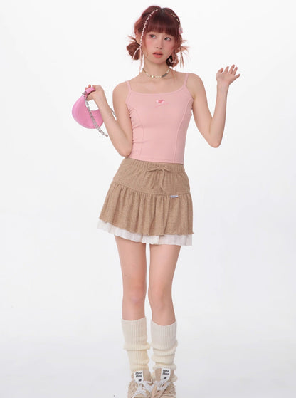 American Retro Outer Wear Suspender Top