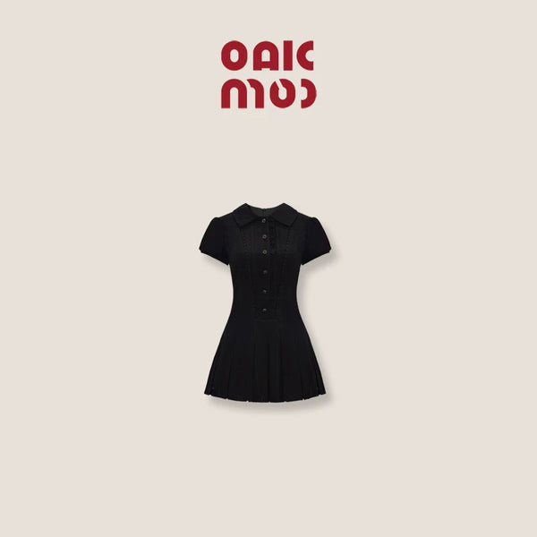 College Style Hot Girl Tea Break Dress