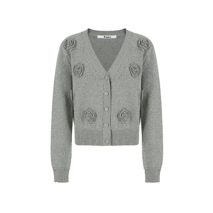 Age-Reducing Floral Knit Top