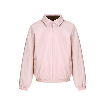 Reversible Logo Embroidered Coat