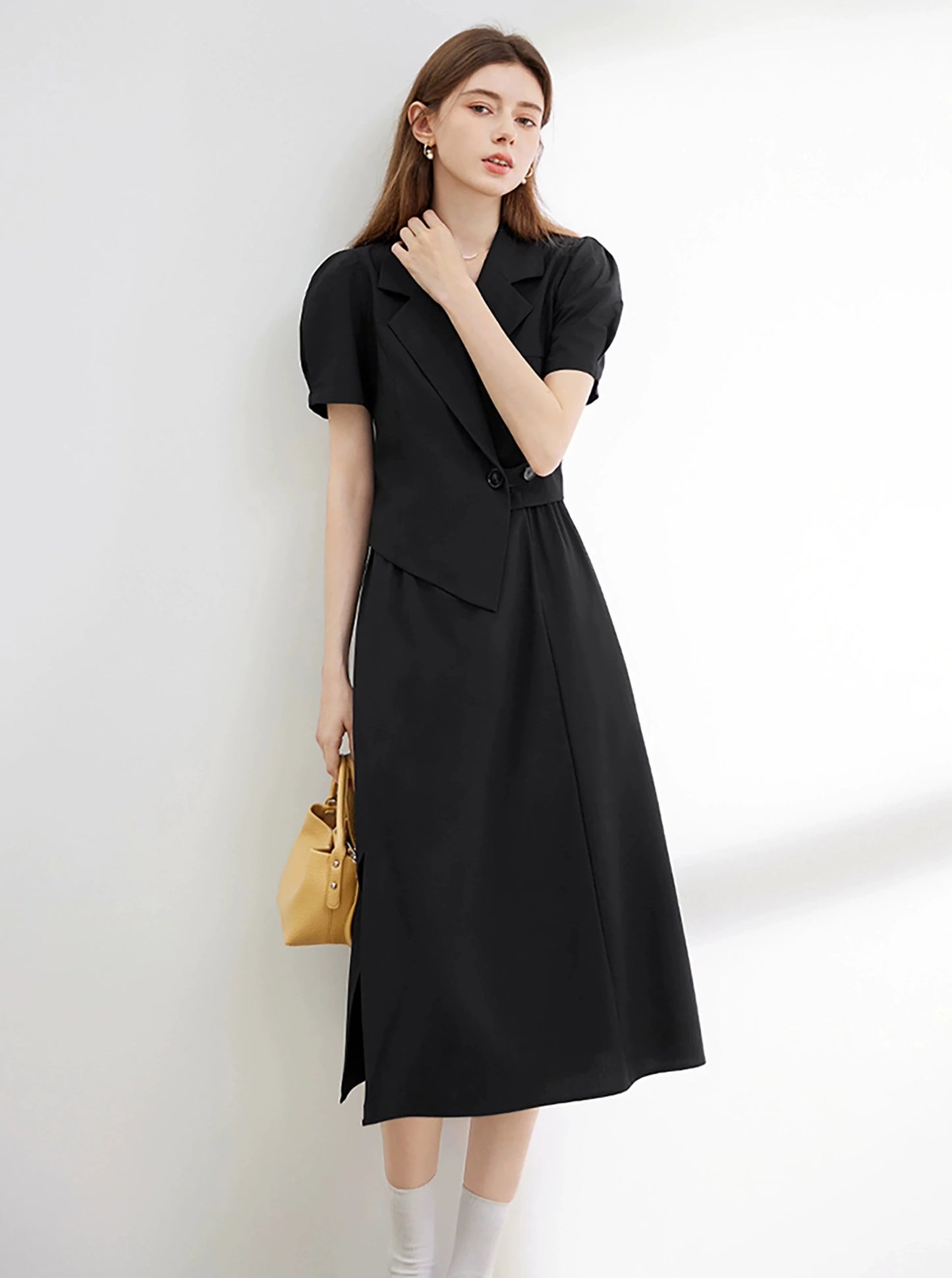 Two-Piece Collar Dress