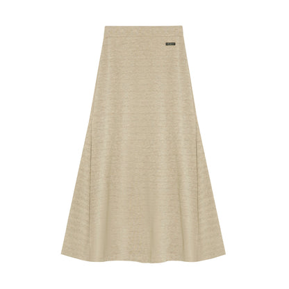 Bat Sleeve Knit With long Skirt Set-Up