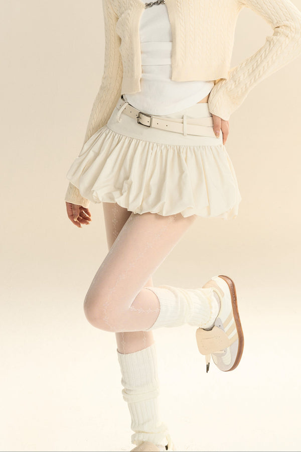 High-End Satin Bud-Style Skirt