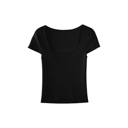 Slim Neck Top