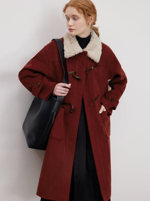 Thickened Mid-length Tweed Jacket