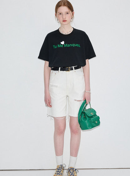 New Small Man Contrast T-Shirt