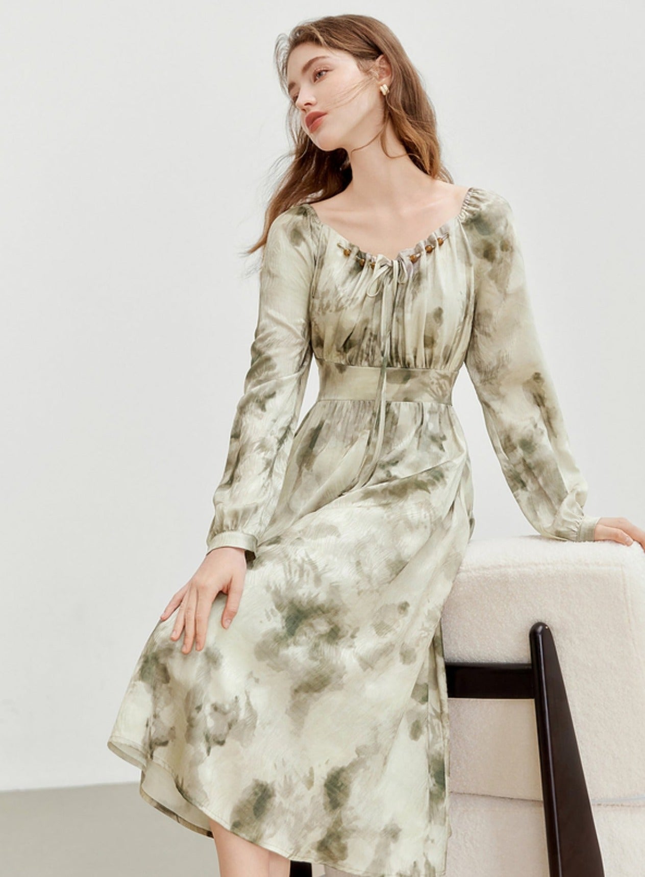 Chiffon Tea Dress