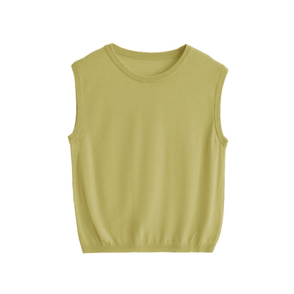 Linen Knitted Cardigan Set