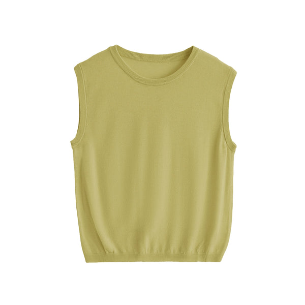 Linen Knitted Cardigan Set