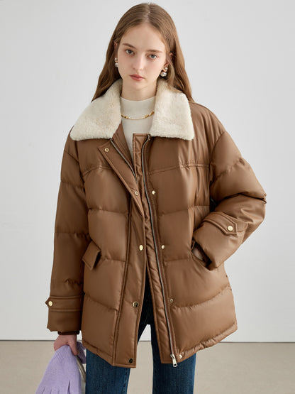 Lapel Thickened Warm Bread Jacket