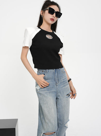 Street Style Cutout Cropped Top