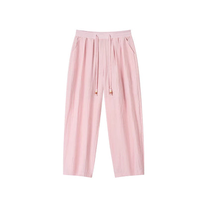 Elastic Waistband Drapey Pants