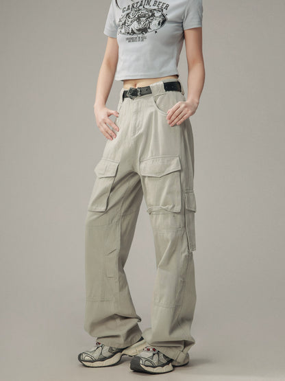 Retro Multi-Pocket Cargo Pants