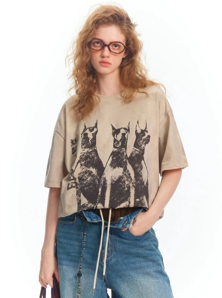 Street Style Doberman T-Shirt