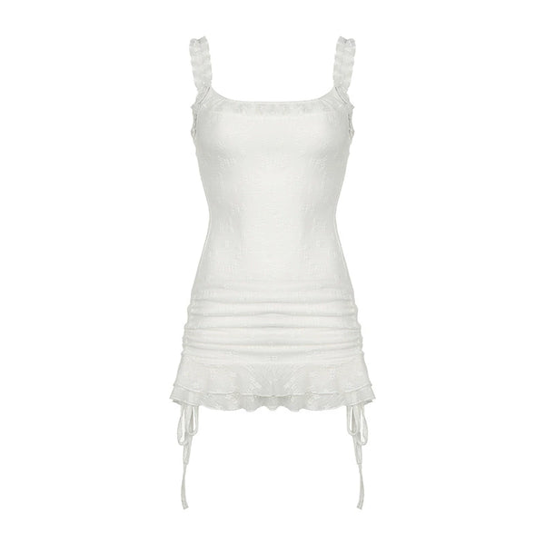 Prefall Backless Cut-Out Knit Dress Set-Up