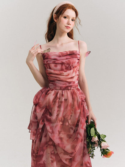 Flowers Holiday Annual Party Dress