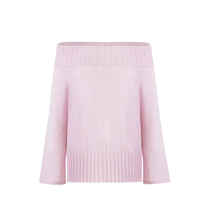 Baby Pink Off-Shoulder Top