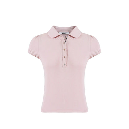 Pink Bud Doll Collar Top