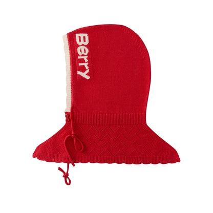 Red Knitted Woolen Hat