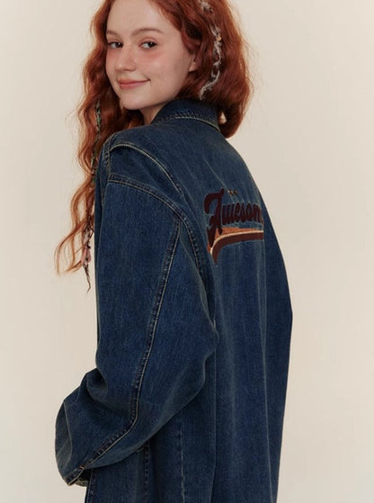 Amerikanische Jeansjacke