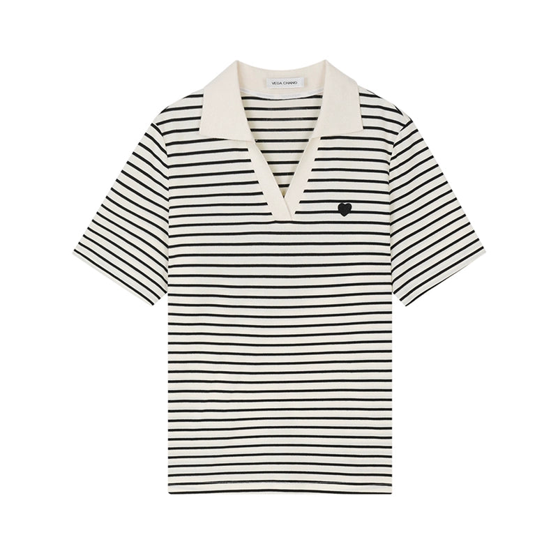 Contrasting Stripe T-Shirt