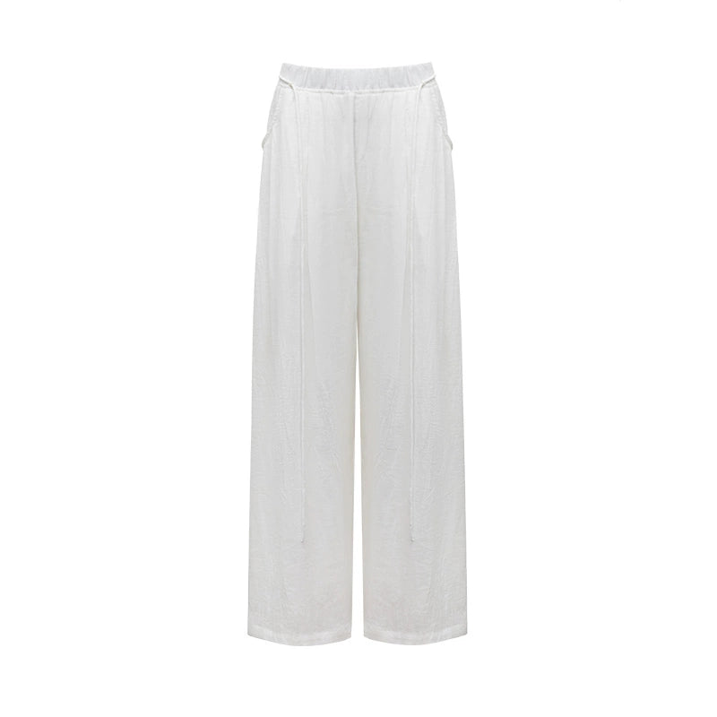 Smooth Line White Pants