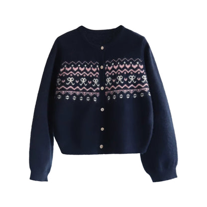 Nomad Jacquard Strickjacke