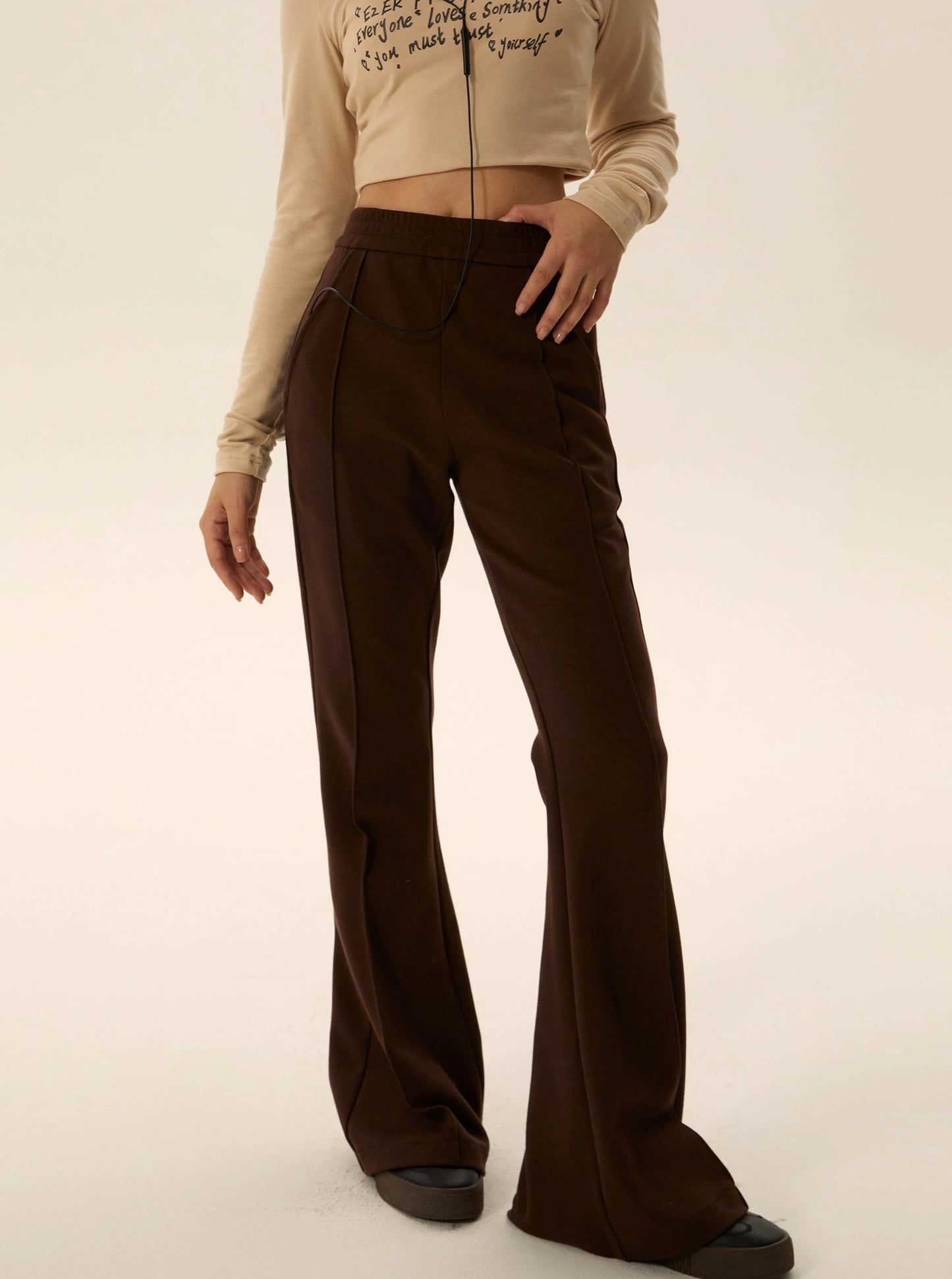 Slim Straight Casual Pants