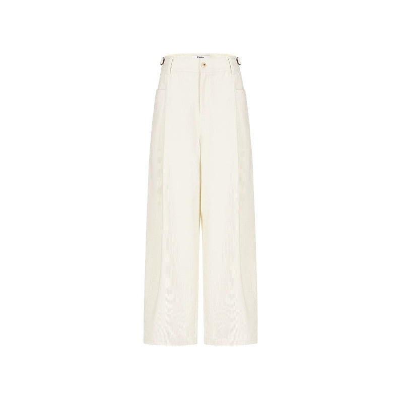 Retro Corduroy D-Ring Pants