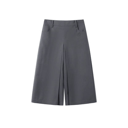 Pleated Wide-Leg Pants