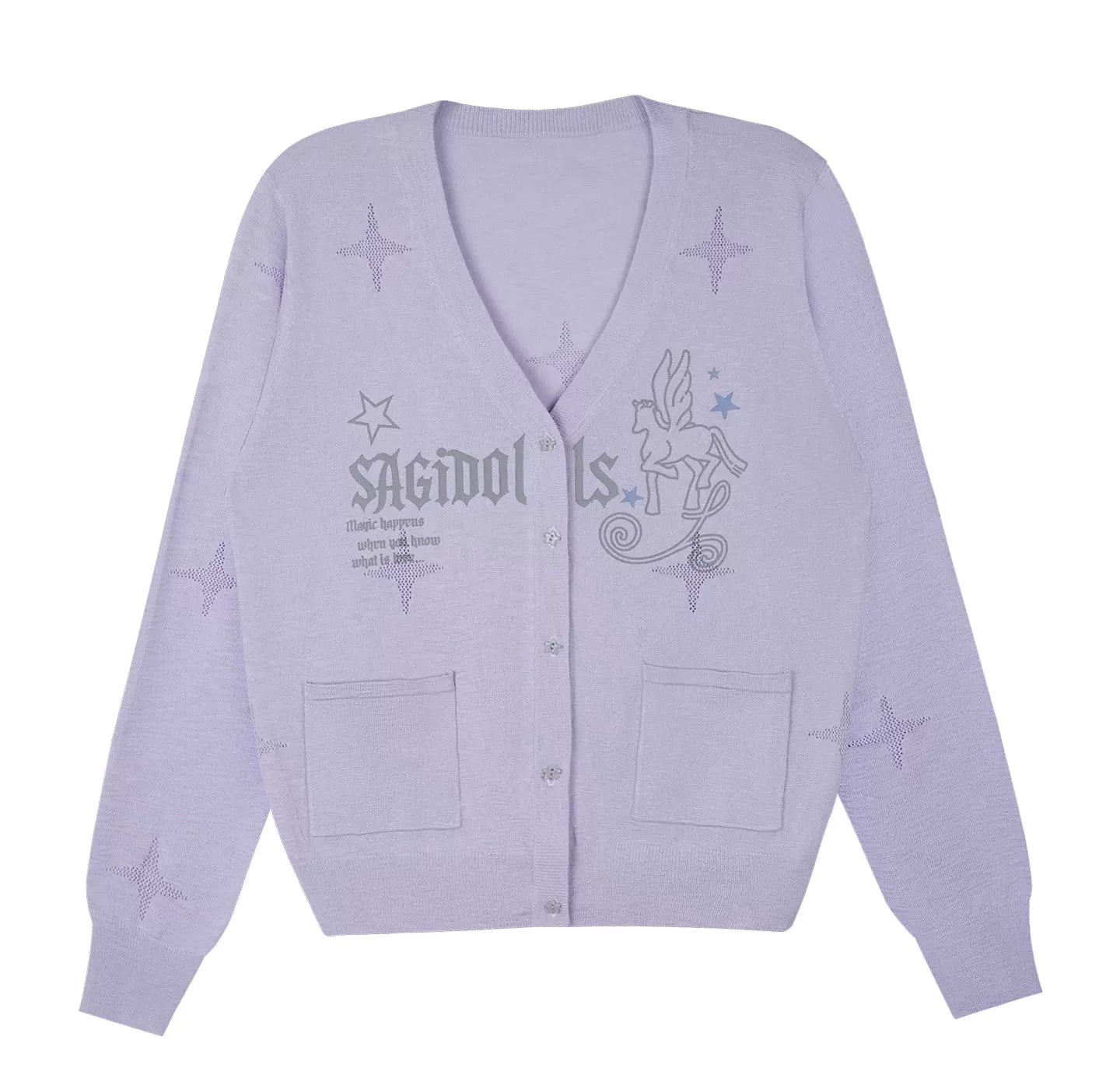 Celestial River Knit Cardigan Set