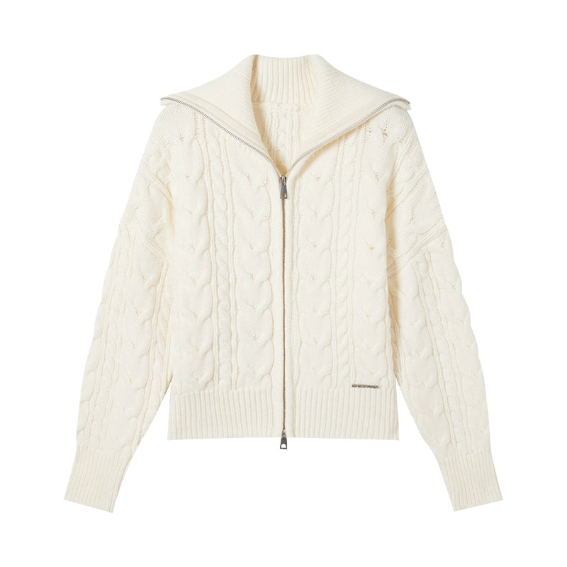 French Cable Sweater