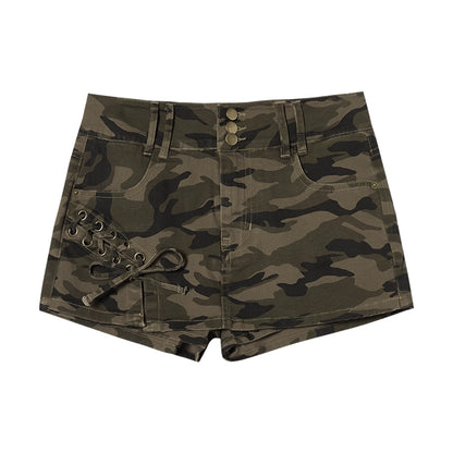 Chic Denim Bustier Pants