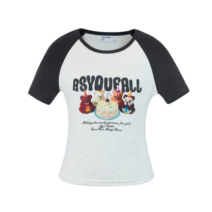 Birthday Bear Short Sleeve Shirt