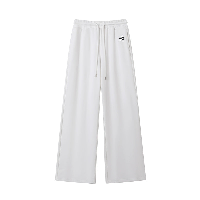 Elasticated High-Rise Sports Trousers